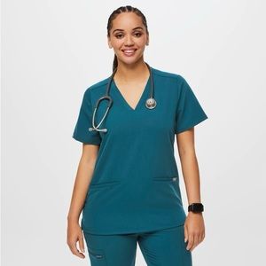 Figs Caribbean blue set